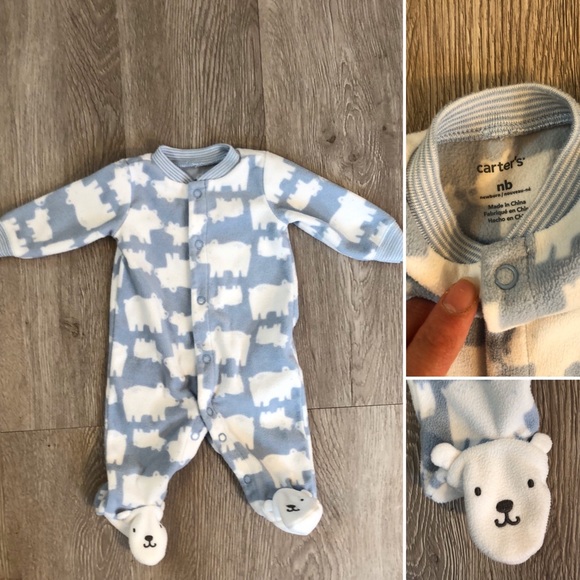 Baby boy fleece sleeper bundle - Picture 4 of 8